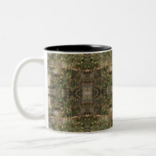 Tasse 2 Couleurs Petits motifs de fleurs sauvages Coachella Valley 