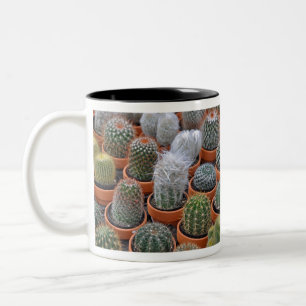Tasse 2 Couleurs Petits plantes de cactus