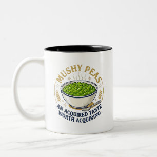 Tasse 2 Couleurs Petits Pois Écrasés Un Goût Acquis