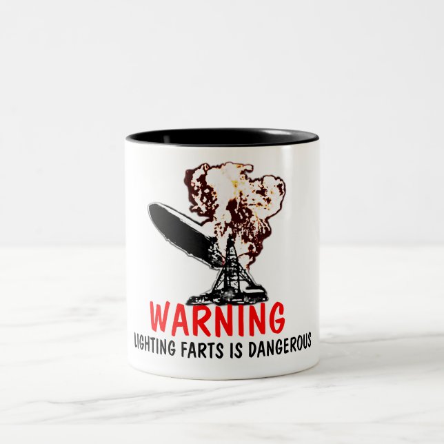 Tasse 2 Couleurs Pets de lumière (Centre)