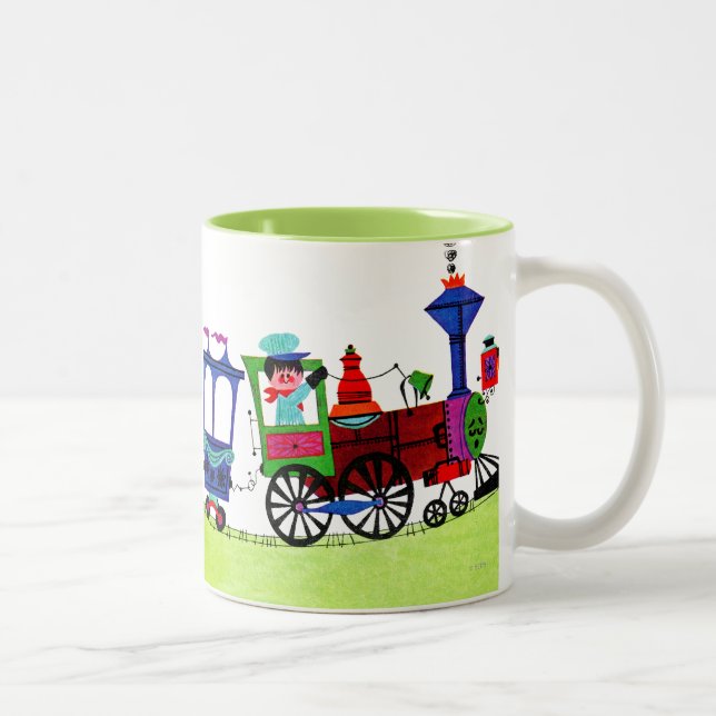 Tasse 2 Couleurs Peu de Choo Choo (Droit)