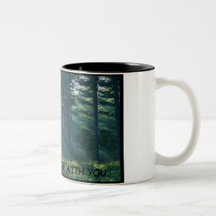 Tasse 2 Couleurs peut la forêt être avec vous