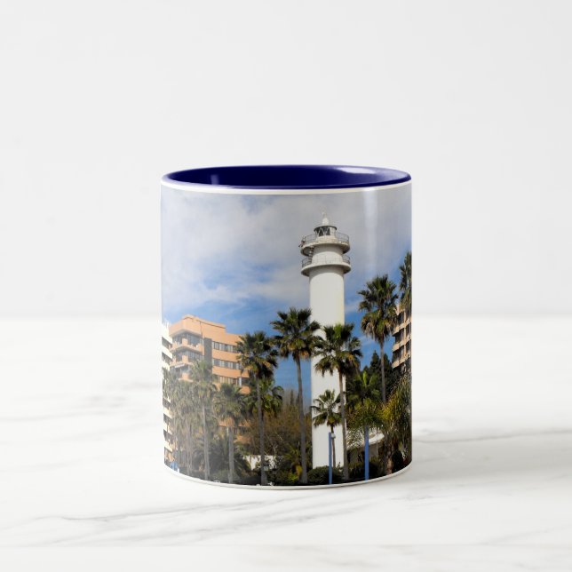 Tasse 2 Couleurs Phare à Marbella, Espagne (Centre)