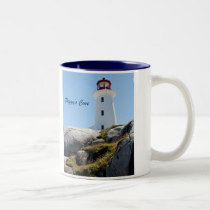 Tasse 2 Couleurs Phare de la crique de Peggy