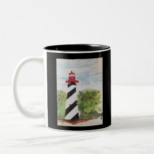 Tasse 2 Couleurs Phare de St Augustine
