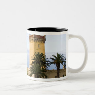 Tasse 2 Couleurs Phare de Tanger au Maroc à Casquette Spartel