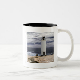 Tasse 2 Couleurs Phare   Galicie, Espagne de Laxe