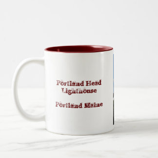 Tasse 2 Couleurs Phare principal de Portland