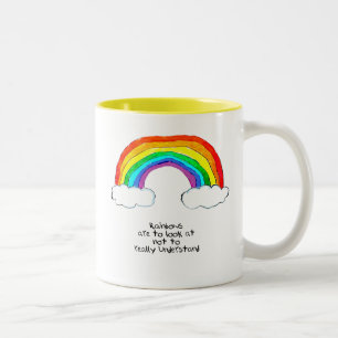 Tasse 2 Couleurs Philosophie arc-en-ciel