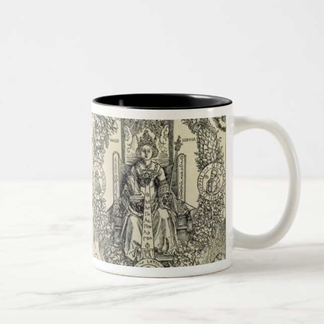 Tasse 2 Couleurs Philosophie et un empereur du Habsbourg (Droit)