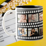 Tasse 2 Couleurs Photo Collage bande film personnalisé do-it-yourse<br><div class="desc">Photo Collage Film Strip Personnalisé do-it-yourself Personnalisé tasses de Ricaso .. idéal pour garder des idées cadeaux .. ajouter vos propres photos et texte</div>