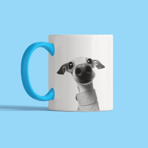 Tasse 2 Couleurs Photo de compagnie personnalisée moderne   Meeko