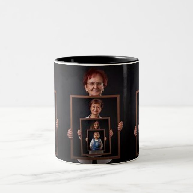 Tasse 2 Couleurs Photo de famille 2015 (Centre)