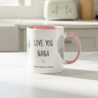 Photo personnalisé 'Je t'aime Nana' | Cadeau perso