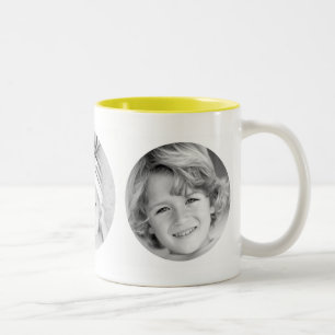 Tasse 2 Couleurs Photo personnalisée Musique
