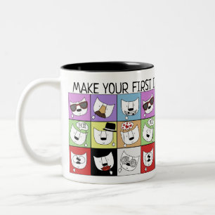 Tasse 2 Couleurs Photo Props Cat