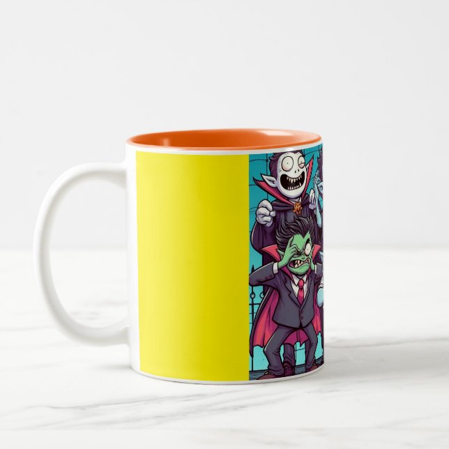 Tasse 2 Couleurs Photobooth Monstrueux (Gauche)