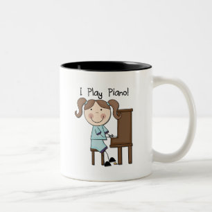 Tasse 2 Couleurs Piano - T-shirts et cadeaux femelles