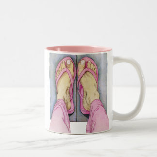 Tasse 2 Couleurs Pieds roses