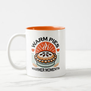 Tasse 2 Couleurs Pies chaudes Moments plus chauds - Conception d'au