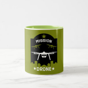 Tasse 2 Couleurs Pilote de drone de loisir