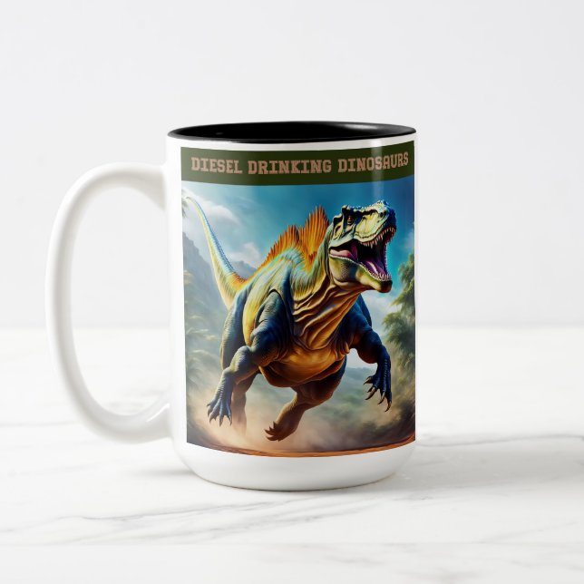 Tasse 2 Couleurs Piloté Par Diesel (Gauche)