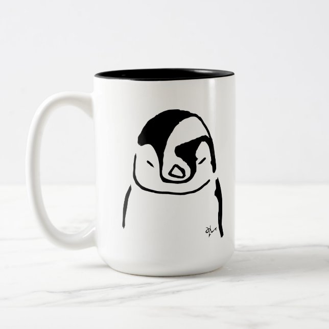 Tasse 2 Couleurs Pingouin - Adolf Lorenzo (Gauche)