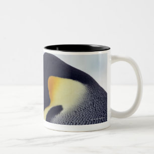 Tasse 2 Couleurs Pingouin d'empereur, île de colline de neige, mer