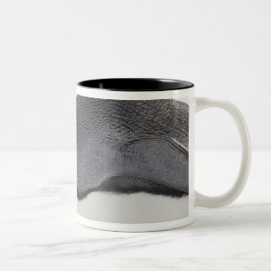 Tasse 2 Couleurs Pingouin d'empereur, île de colline de neige, mer