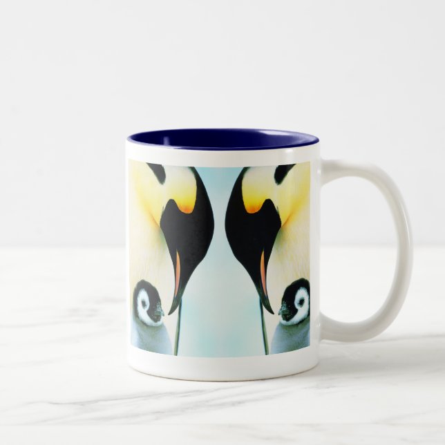 TASSE 2 COULEURS PINGOUINS (Droit)