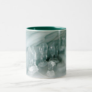 Tasse 2 Couleurs Pingouins dans la glace