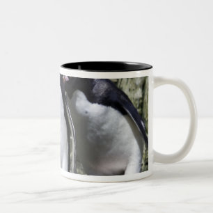 Tasse 2 Couleurs Pingouins de macaronis, la Géorgie du sud