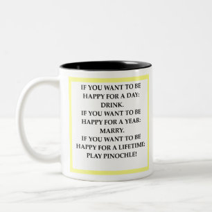 TASSE 2 COULEURS PINOCHLE