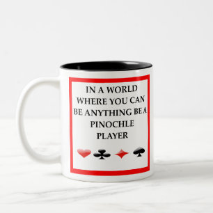 TASSE 2 COULEURS PINOCHLE