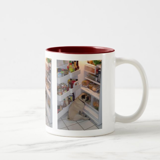Tasse 2 Couleurs Pipi Pugpants de Howie (Droit)