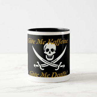 Tasse 2 Couleurs Pirate de Kaffeine