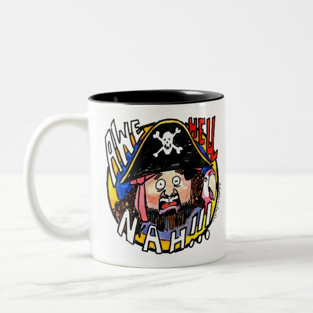 Tasse 2 Couleurs Pirate Dick (Gauche)