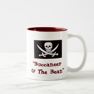 Tasse 2 Couleurs Pirates de café