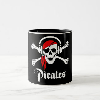Tasse 2 Couleurs Pirates de musique