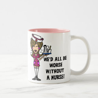 Tasse 2 Couleurs Pire sans infirmière