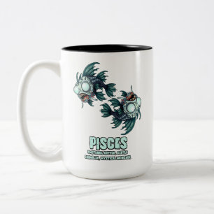 Tasse 2 Couleurs Pisces Zombie