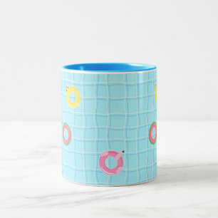 Tasse 2 Couleurs Piscine et tube