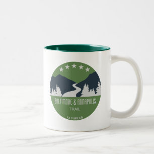 Tasse 2 Couleurs Piste Baltimore & Annapolis