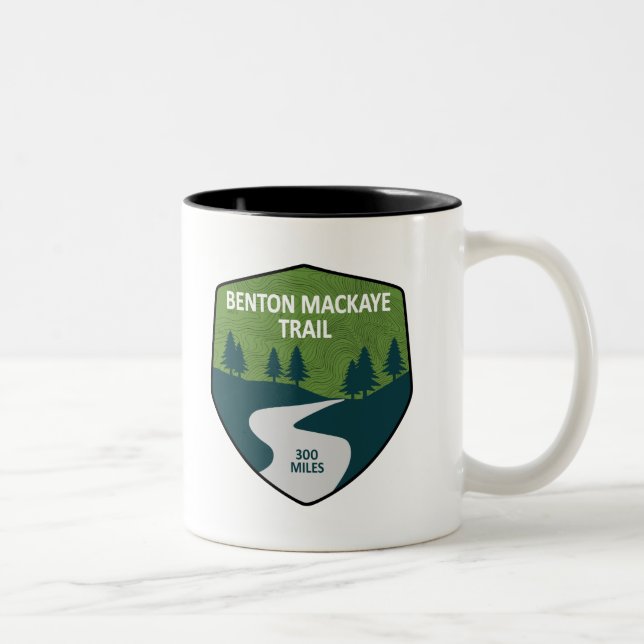 Tasse 2 Couleurs Piste Benton MacKaye (Droit)