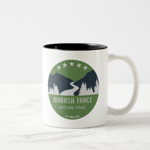 Tasse 2 Couleurs Piste naturelle de Wabash Trace
