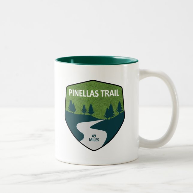 Tasse 2 Couleurs Piste Pinellas (Droit)