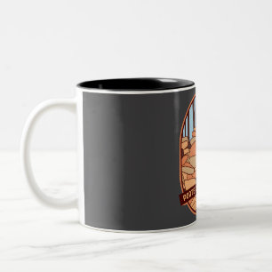 Tasse 2 Couleurs Piste Porters Creek - Tennessee randonneur Souveni