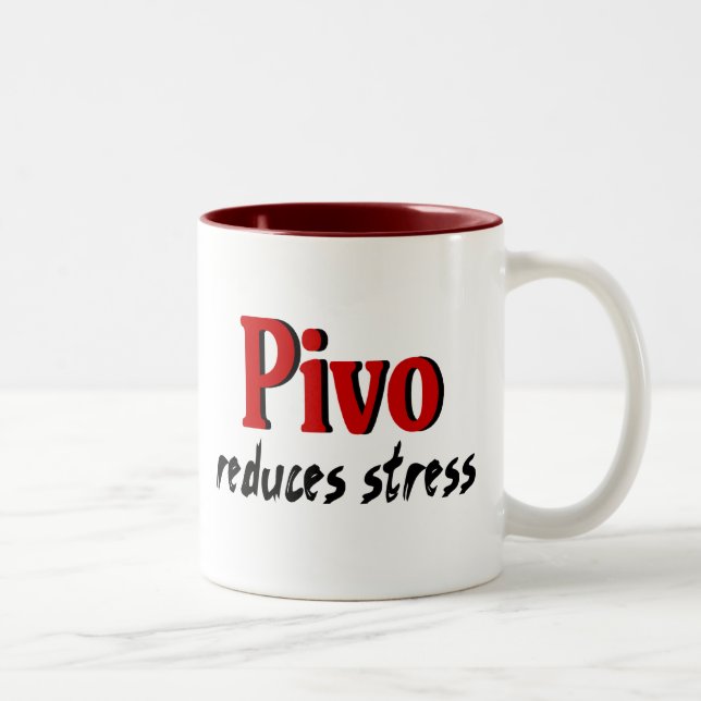Tasse 2 Couleurs Pivo réduit l'effort (Droit)