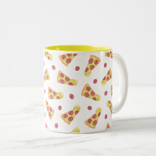 Tasse 2 Couleurs Pizzas