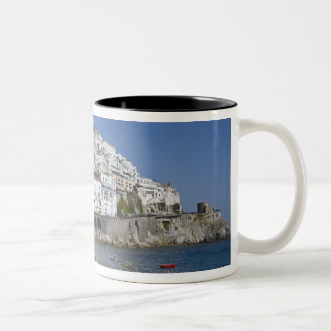 Tasse 2 Couleurs Plage à Amalfi, Campanie, Italie (Droit)